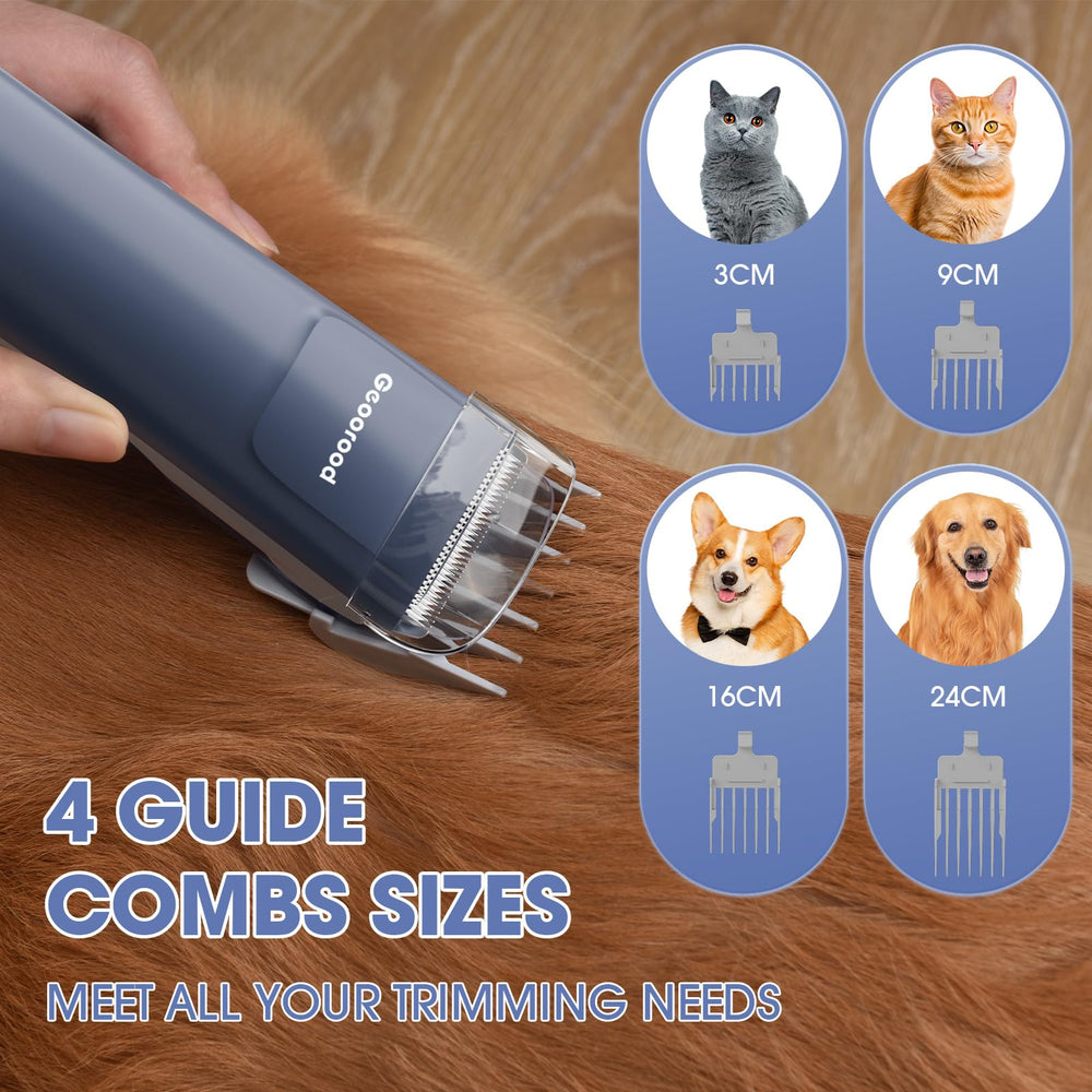 Geoorood motor de soplado y succión integrados para grooming