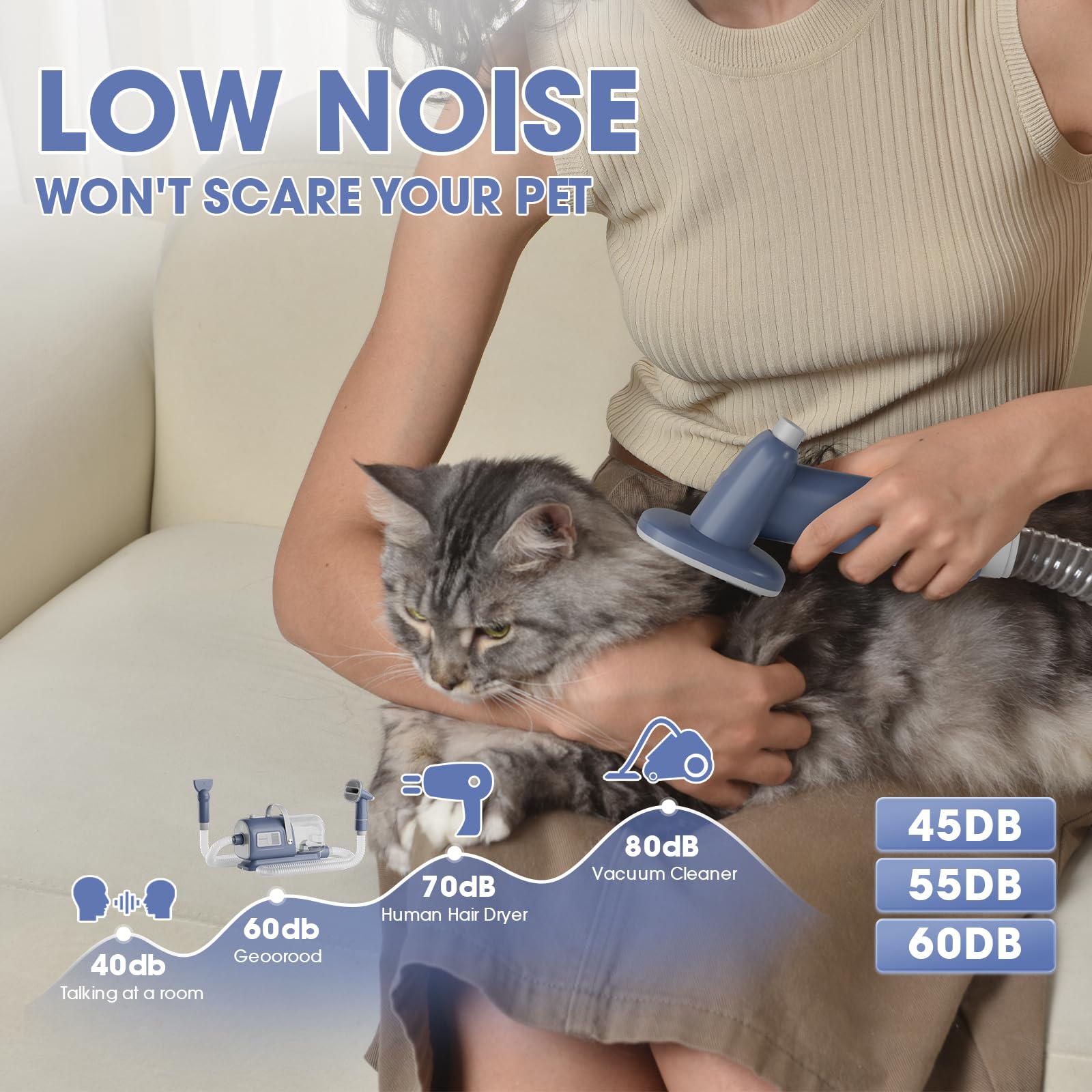 Geoorood para perros y gatos, uso versátil