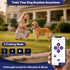 GeoPaws collar GPS, ajuste de tallas para perros de todas las edades.