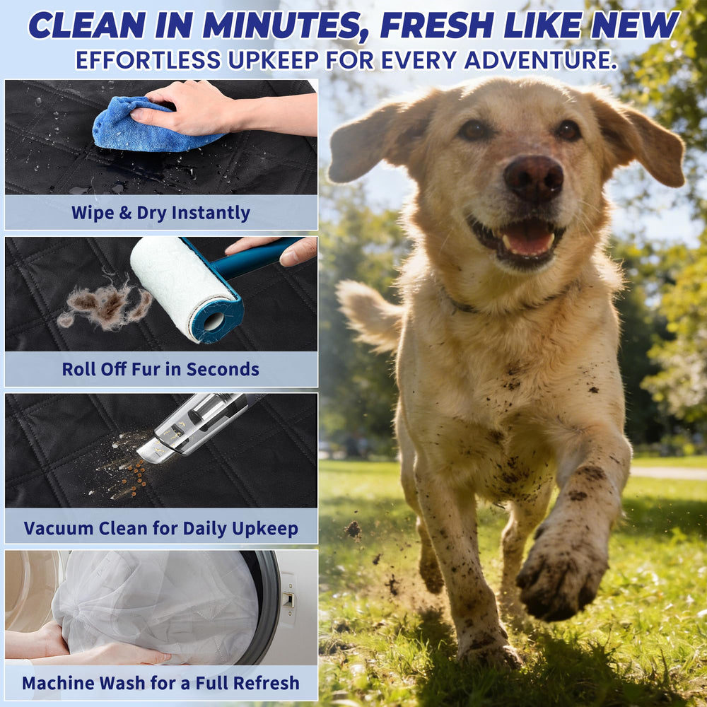 Geotick extensor de suelo duro ofrece más espacio para perros grandes.