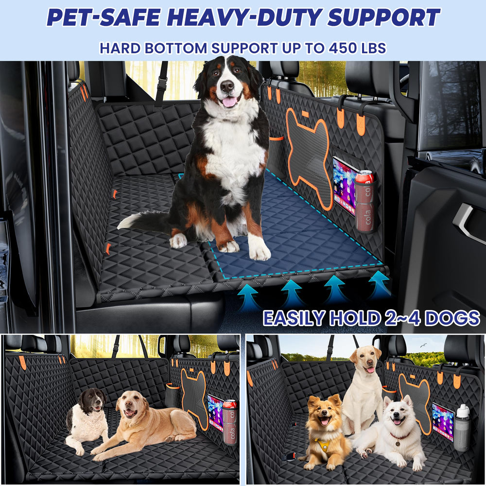 Geotick hamaca para perros mantiene al animal seguro durante el viaje.