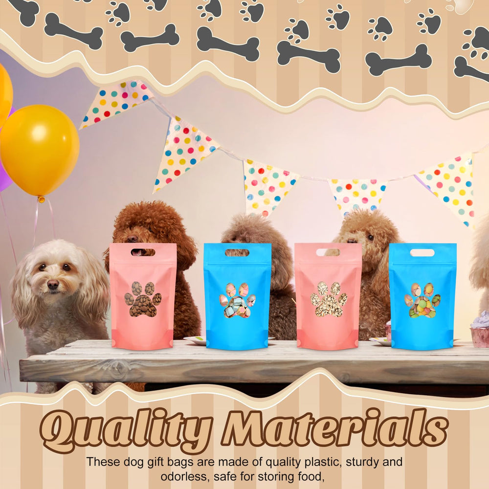 Bolsas reutilizables y resistentes de Gersoniel para guardar premios de perros.
