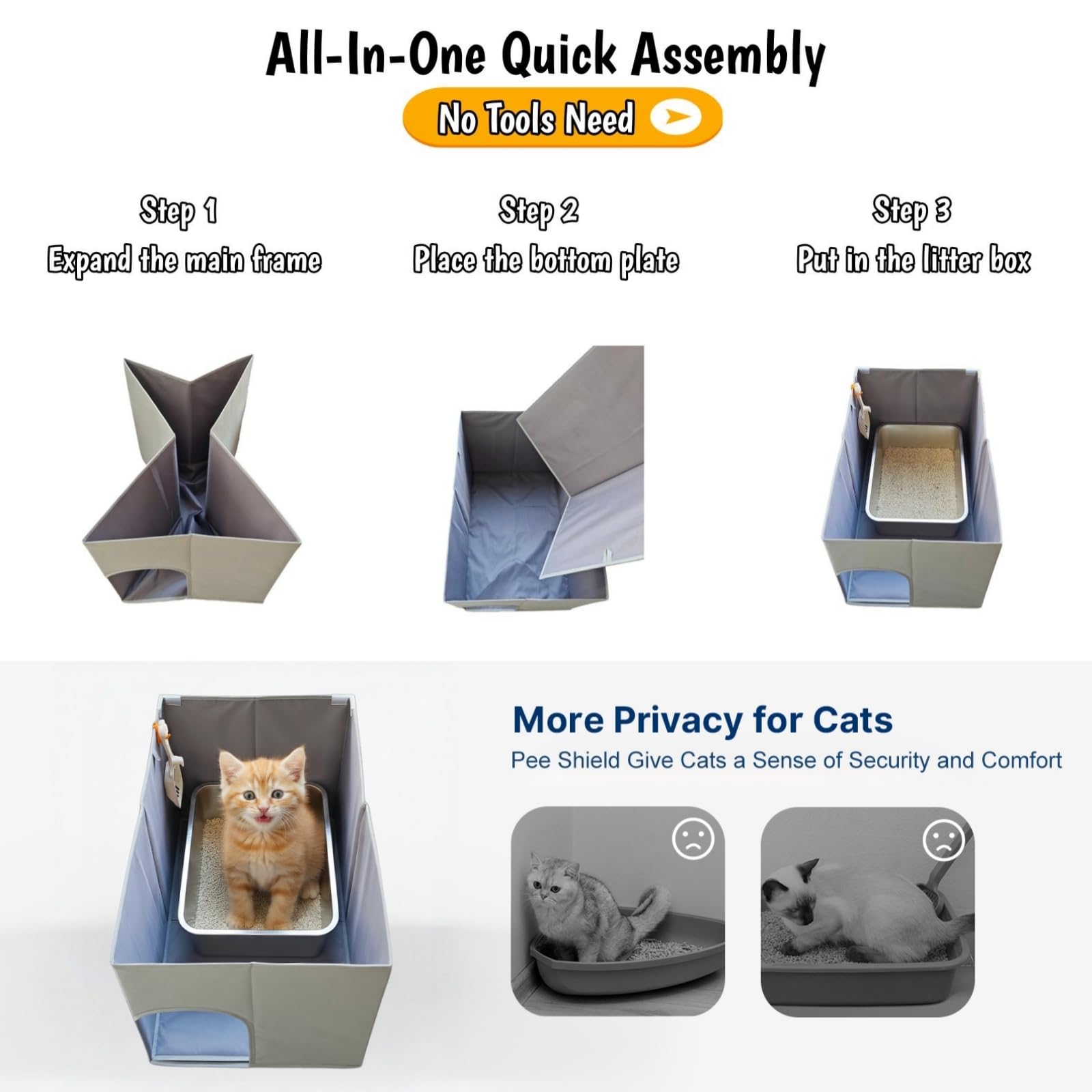 Gesomepurrz opción ideal para baños y balcones limpios.