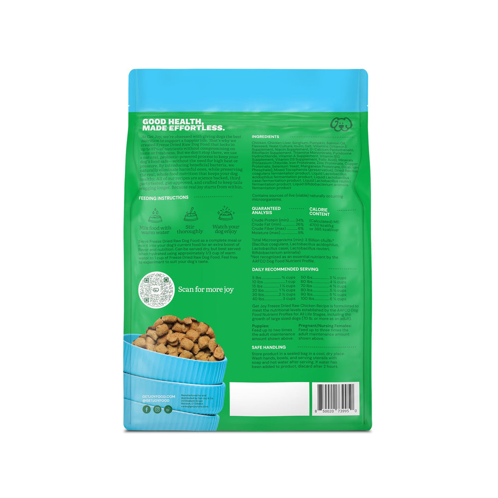 Get Joy probióticos, apoyo digestivo para perros