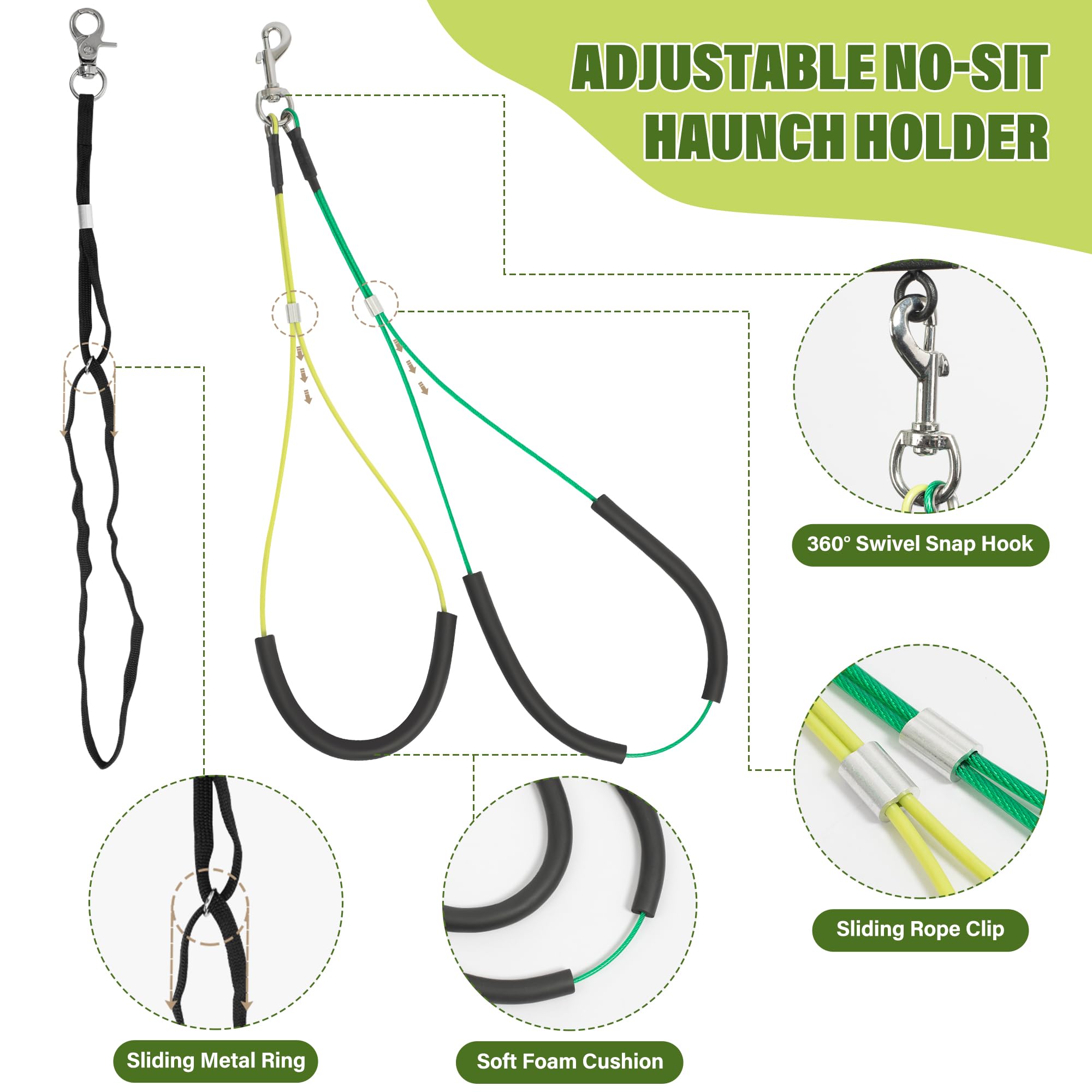 getlstub hamaca de acicalamiento para perros, comodidad que reduce fricción
