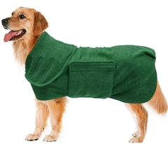 Capa secado para perro Geyecete en microfibra, secado rápido.