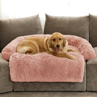 Cama GGIB para perros, rosa, acolchado cómodo y 53x39x6