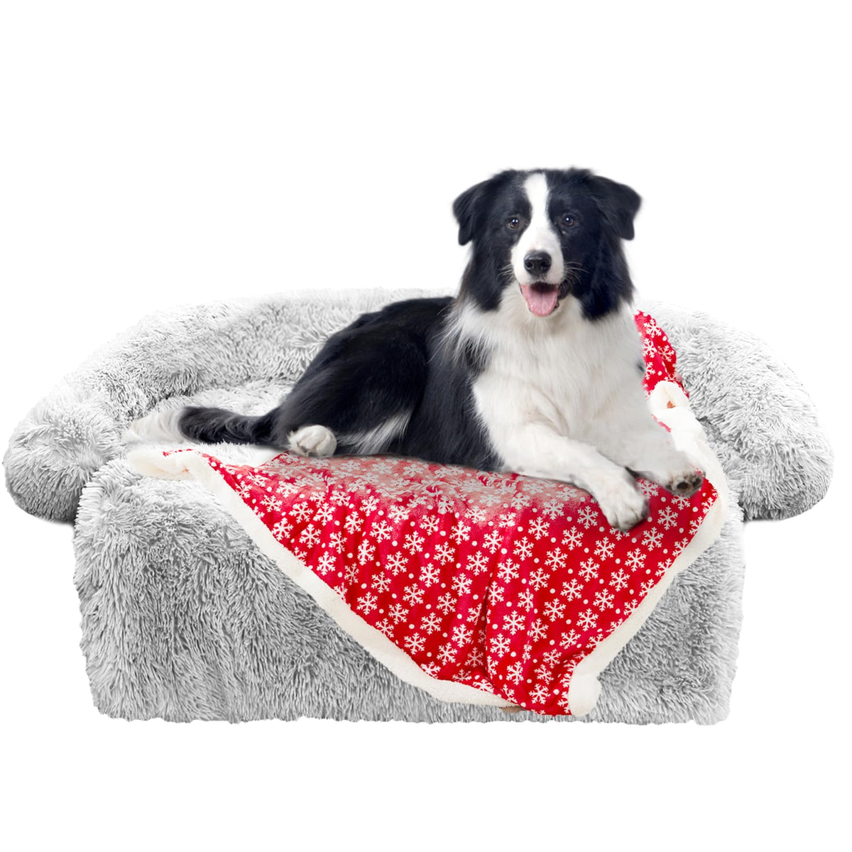 GGIB cama-perro-calma-navidad para dormir plácidamente en casa