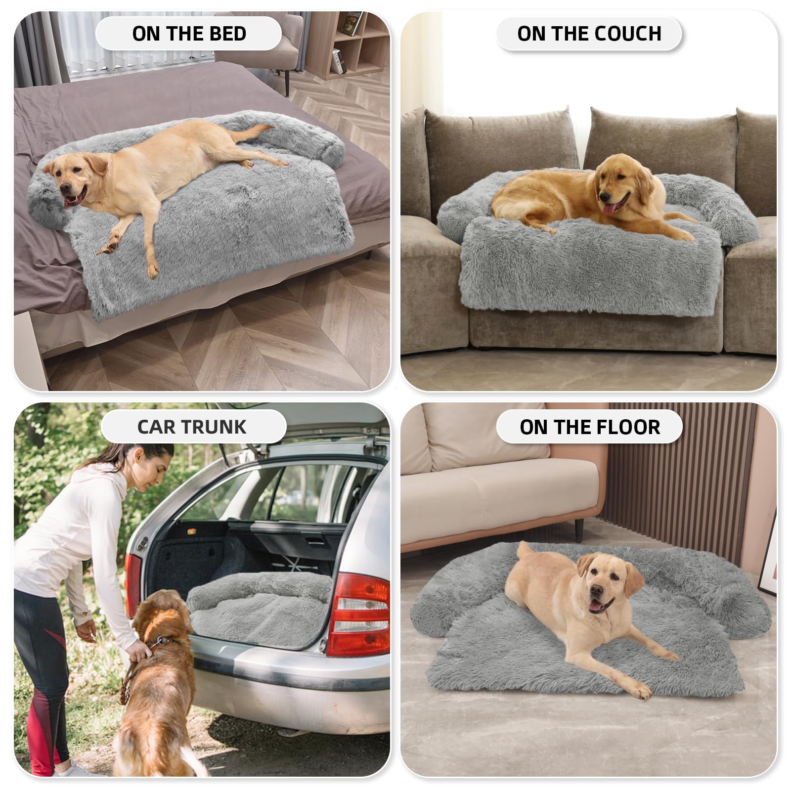 GGIB cama calma disponible en varias tallas para perros y gatos