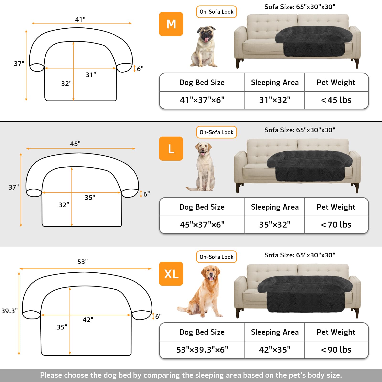 Cama GGIB disponible en tallas para perros y gatos