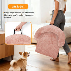 Funda desmontable de la cama GGIB, rosa, fácil de lavar