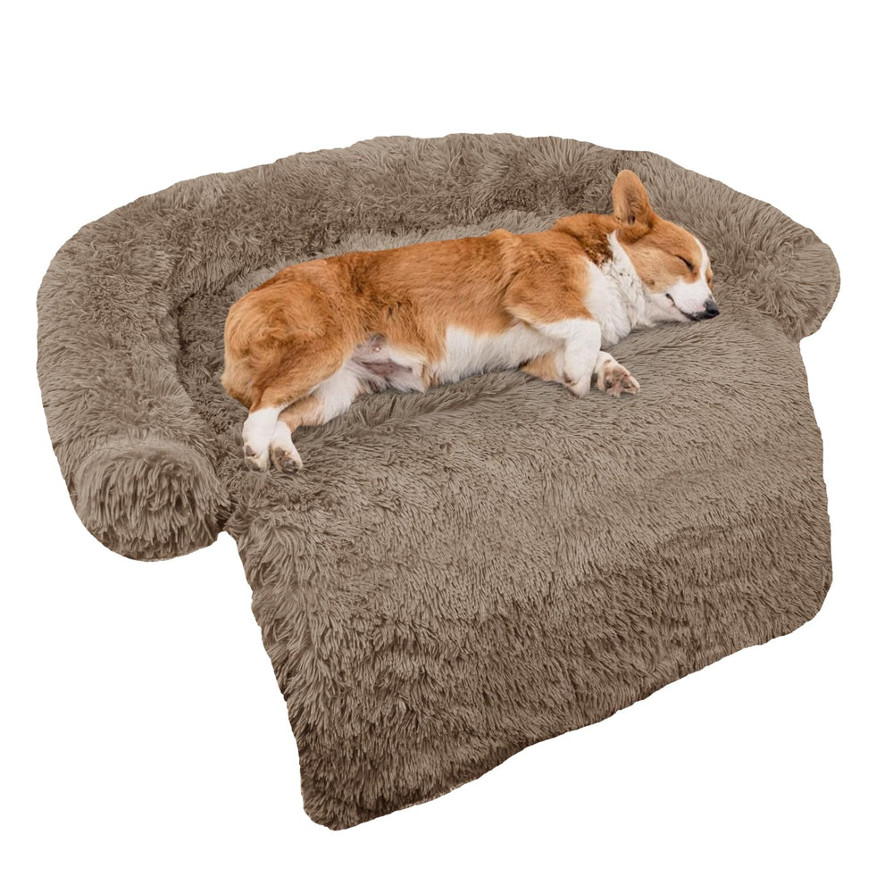 GGIB cama para perro relajante con borde elevado para mayor confort.