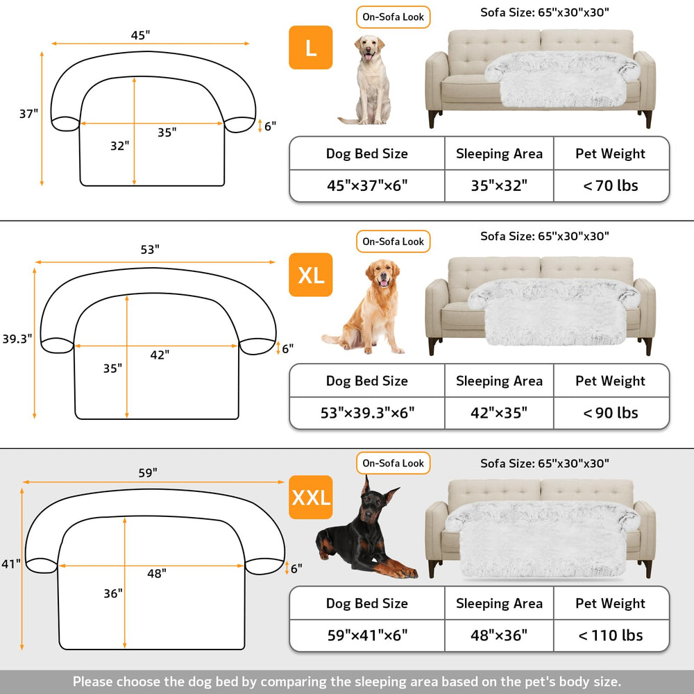GGIB cama: seis tallas disponibles para perros pequeños a extragrandes