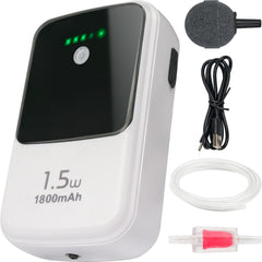 Ghosthorn aerador silencioso dual para acuario, operación tranquila para peces.