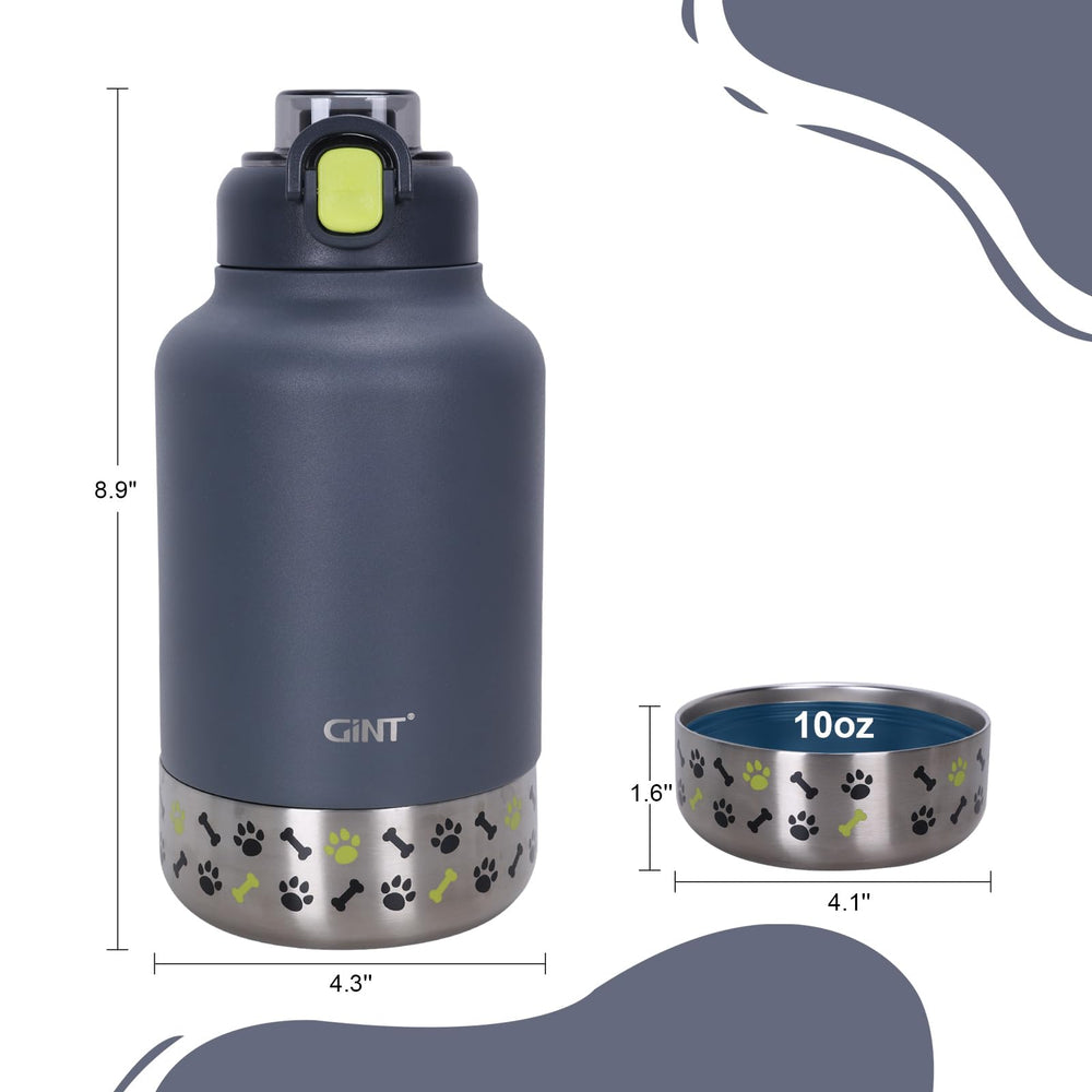 Cuenco desmontable de 10oz para beber de forma cómoda.