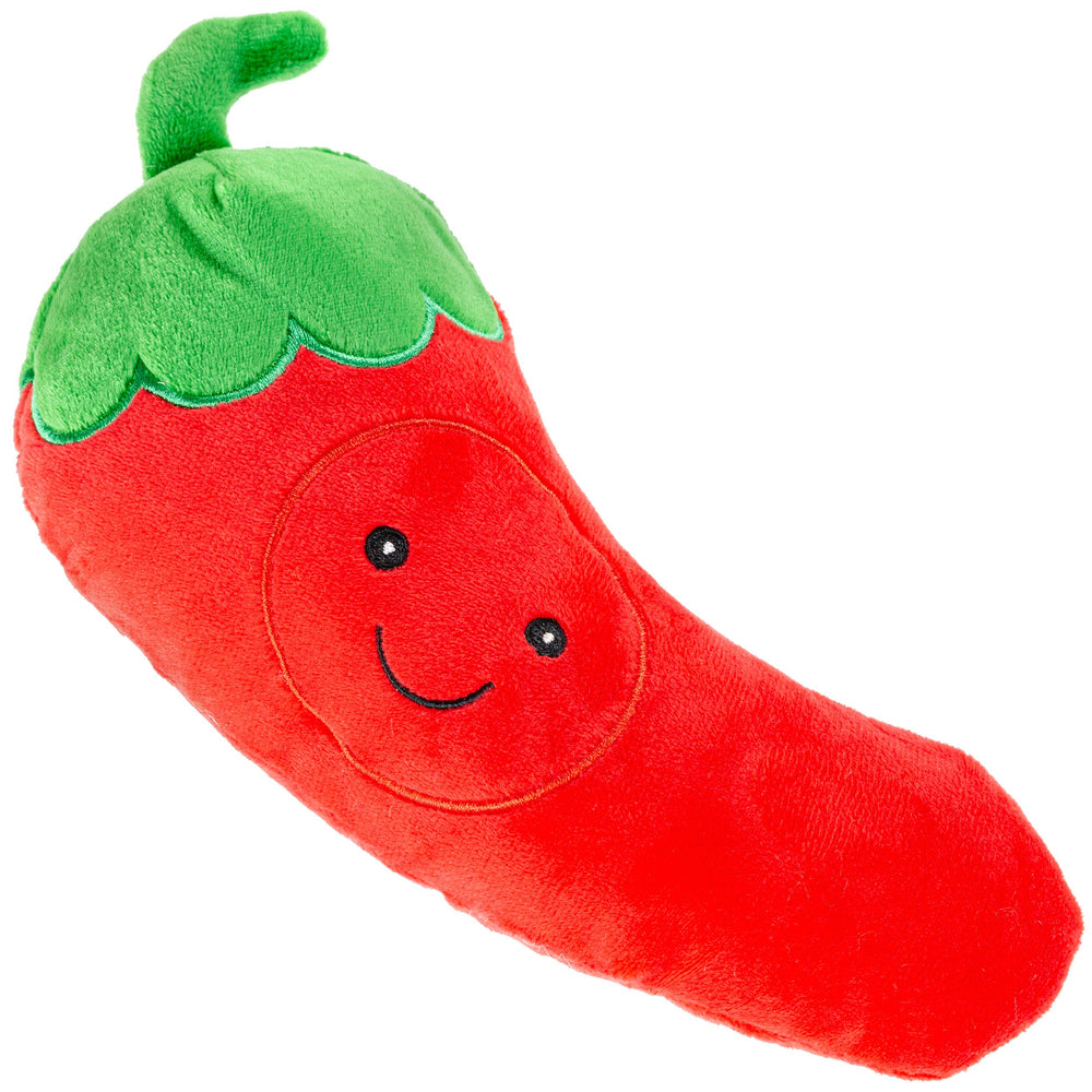 Giftable World peluche de chile de 9 pulgadas, entretenimiento seguro para perros