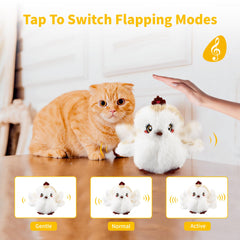 Gigwi Juguete interactivo para gato: activación al toque y chirrido.