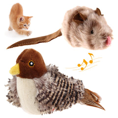 Gigwi pajaro trinado: juguete para gato que invita a perseguir