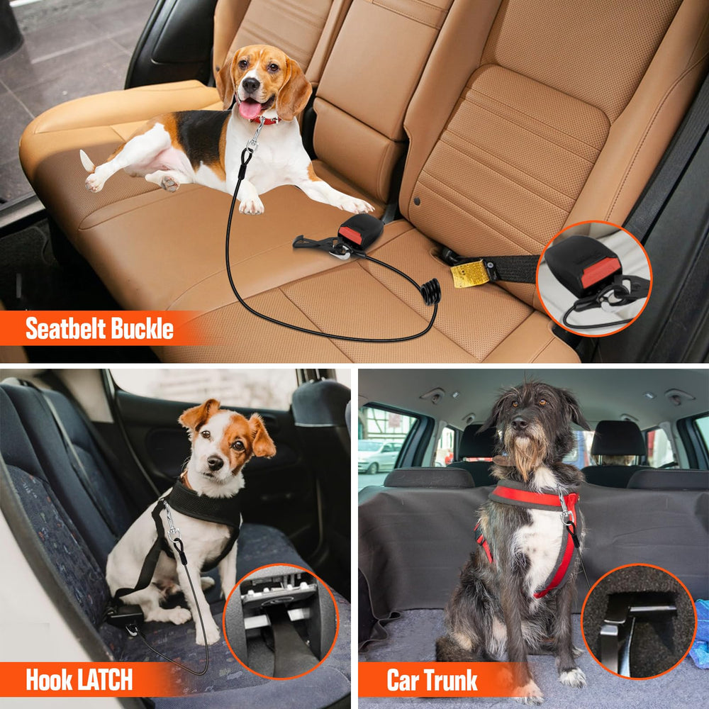 Giiyoe cinturón para perro en coche; compatible con todos los modelos