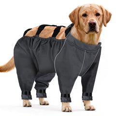 Giiyoe pantalones de nieve para perros, cobertura total para climas fríos.