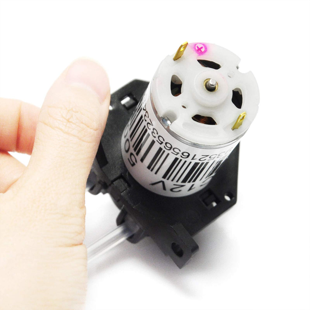 Gikfun dosificador compacto 12V, adecuado para uso doméstico y laboratorio.