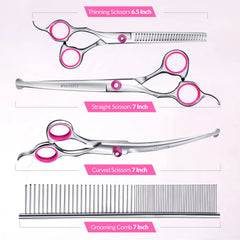 Gimars set 5 en 1 para grooming canino