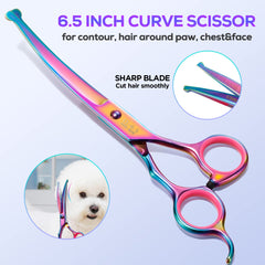 Gimars set 6 en 1, versatilidad para perros y gatos.