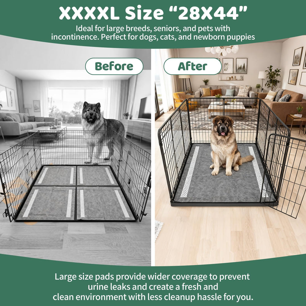 Gimars XXL almohadilla 28x44 absorción rápida: seca las patas al instante.