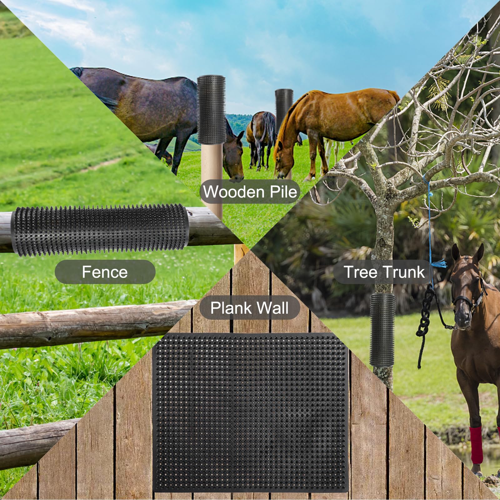 Sistema de montaje GINDOOR para rascadores, instalación rápida y flexible.