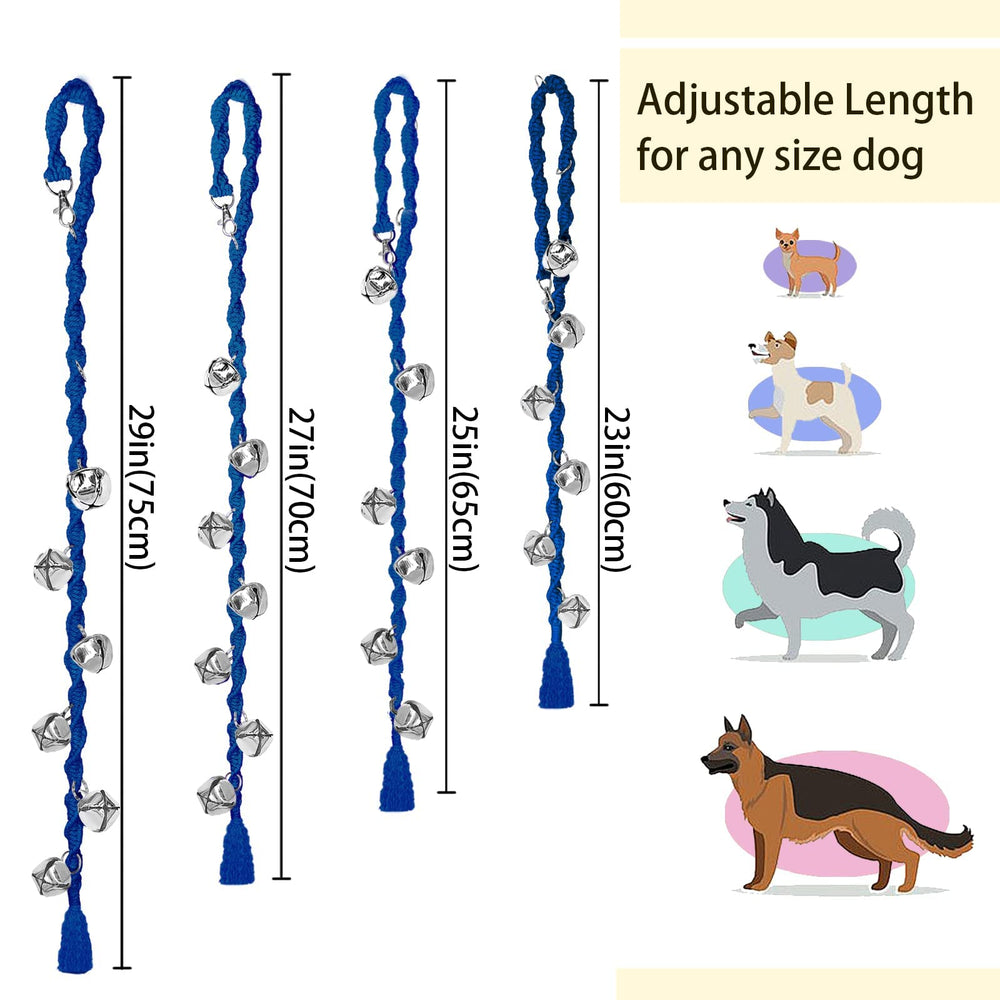 Campana para perro Ginidear con diseño trenzado y acabado artesanal