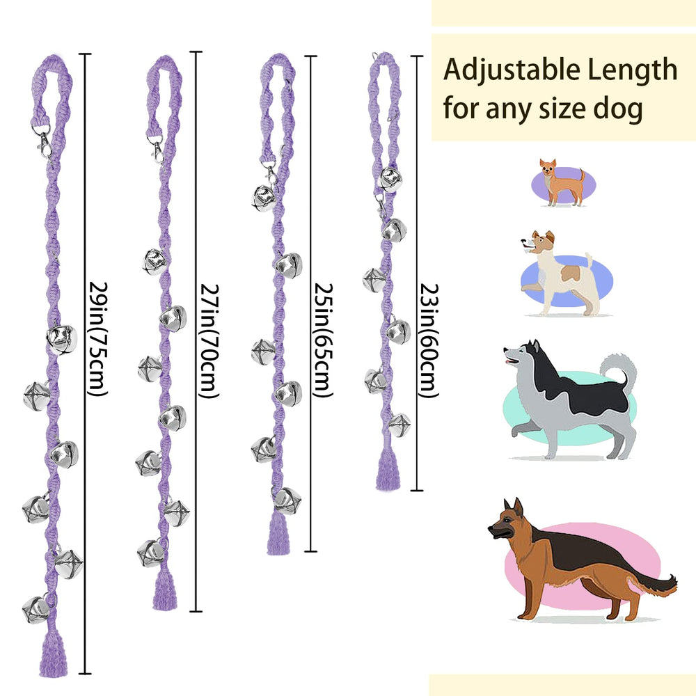 Cascabeles con sonido claro para puertas de perros GINIDEAR, ideal para escuchar cerca de la puerta.