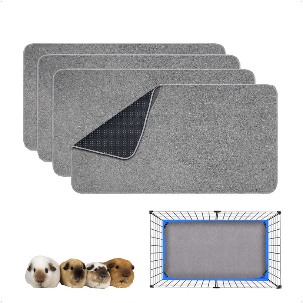 ginidear cobaya cama cuna 15x29: base impermeable mantiene el área seca.