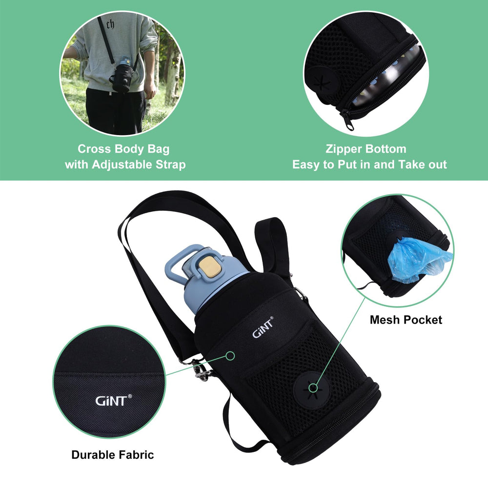 Asa ergonómica facilita llevar GiNT en cualquier aventura.