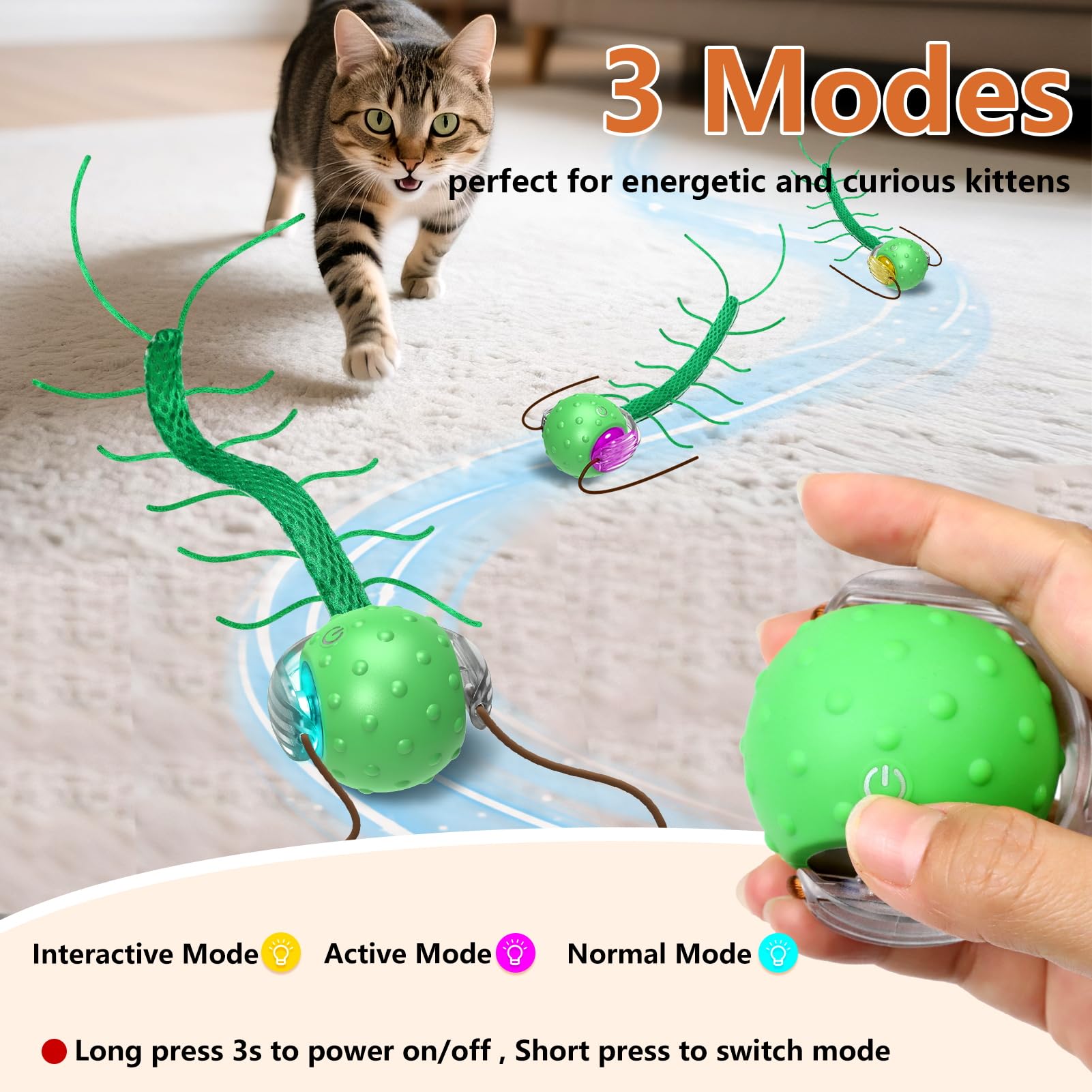 Tres modos de juego para diferentes niveles de energía
