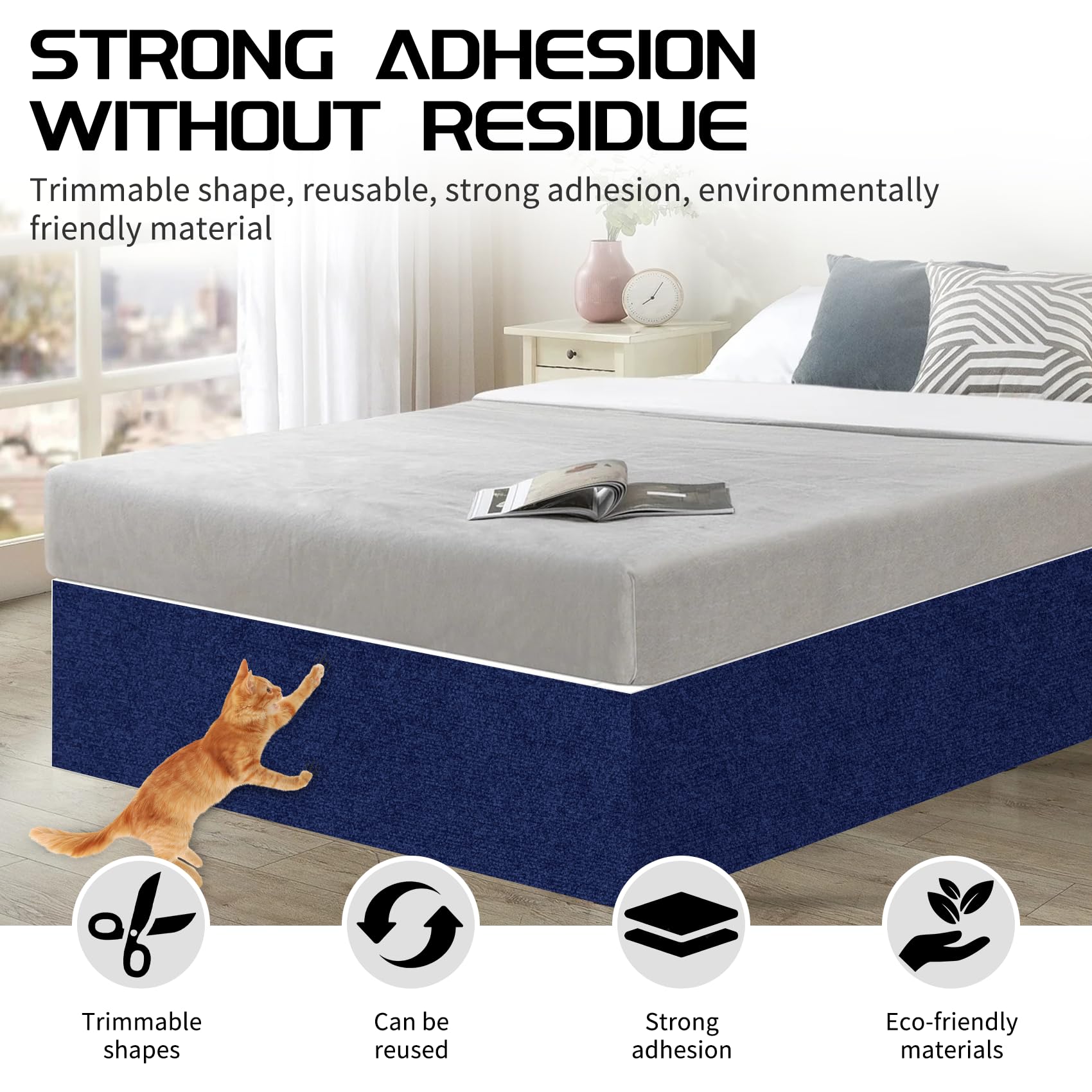 Giomre: protección de muebles para gatos, manteniendo áreas de descanso limpias.
