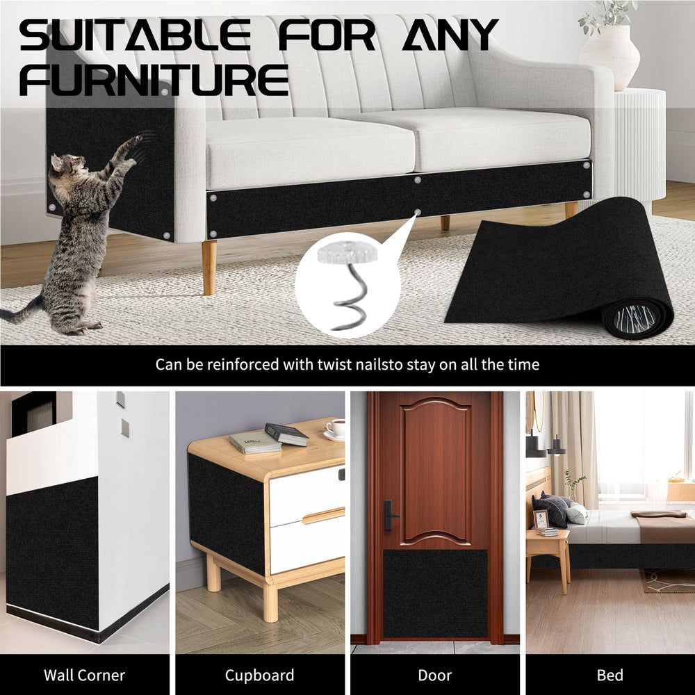 Giomre protector de superficie para gatos, protege muebles sin perder estilo.