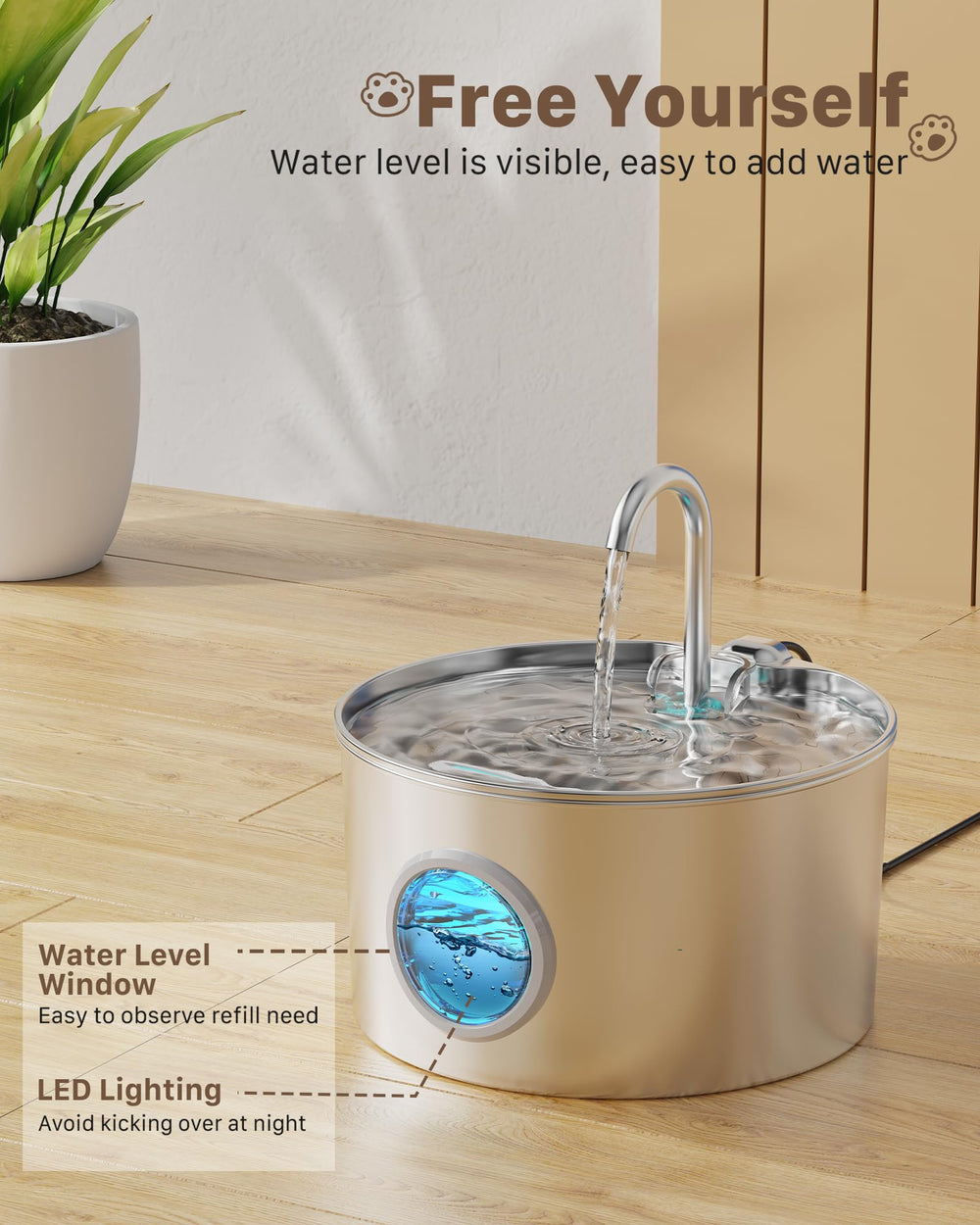 Bomba de 0.8 W eficiente para flujo constante.