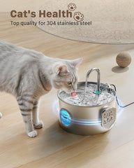 Bebedero silencioso GIOTOHUN, ideal para dormir junto a tu gato.