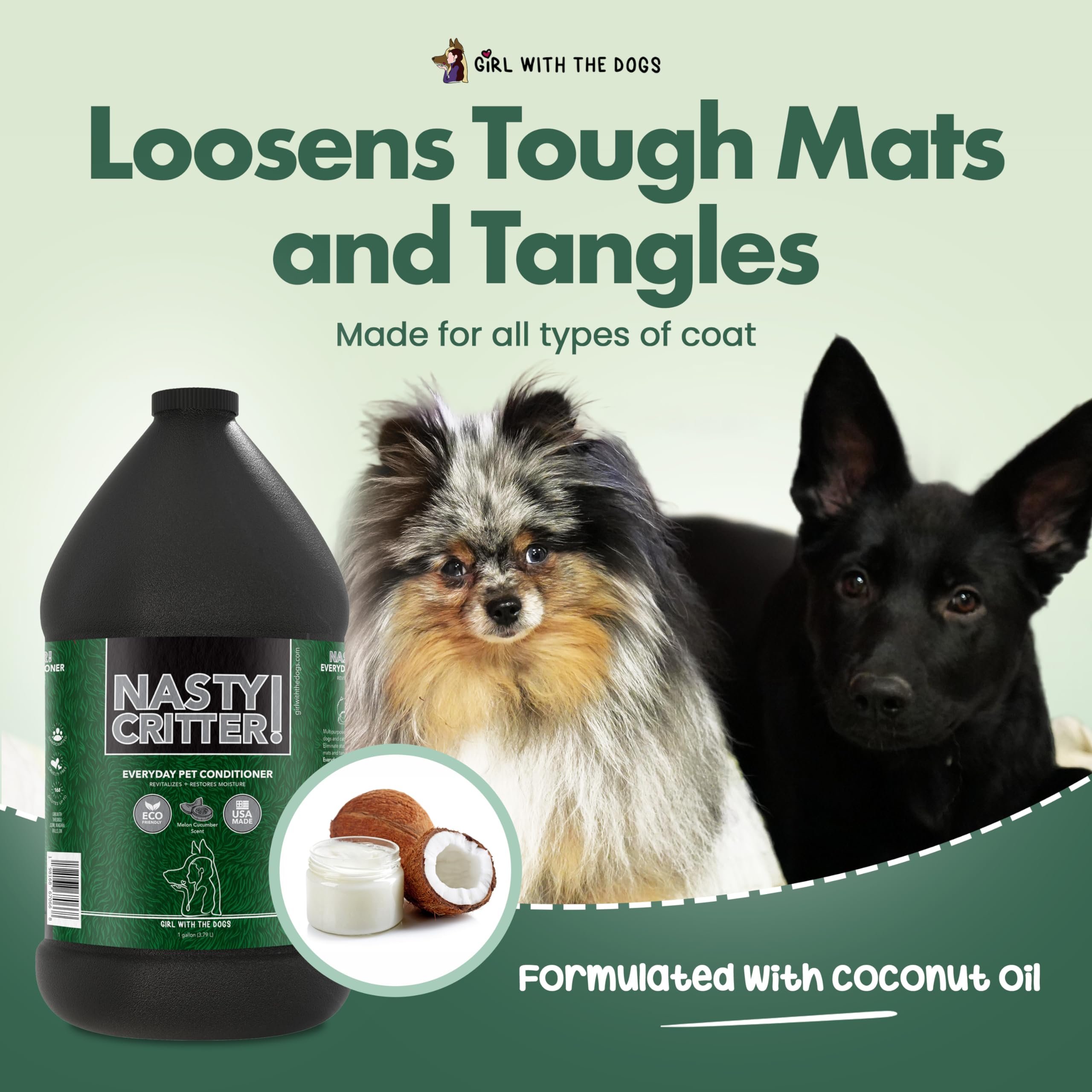 Nasty Critter! de Girl With The Dogs, desenredado de nudos con facilidad.
