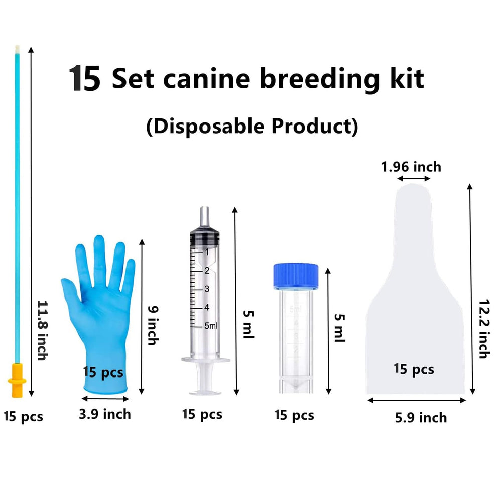 GISUREM cateter inseminacion artificial para perros, diseño flexible