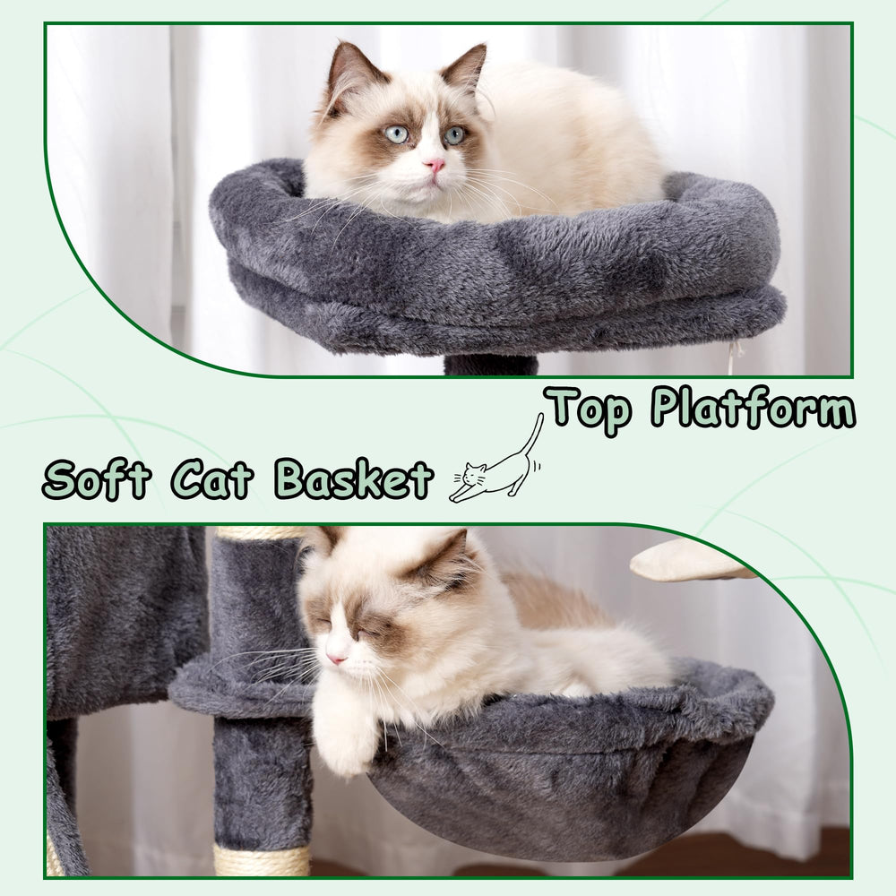 Gitelsnour arbol-gato bola colgante añade juego interactivo y estimulación.