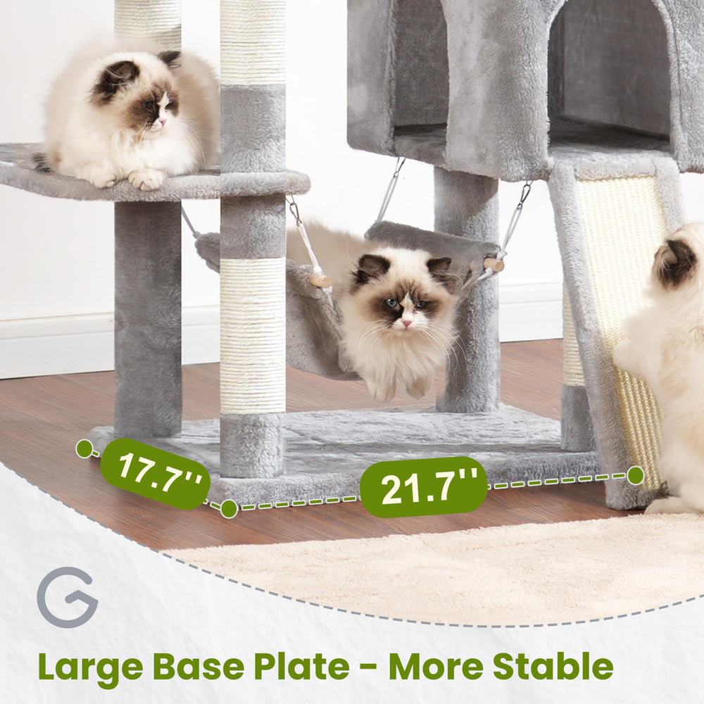 Gitelsnour arbol-gato-dos-plataformas-superiores para vigilar.