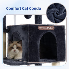 Gitelsnour Arbol Gatos, condominio con dos puertas para acceso fácil.