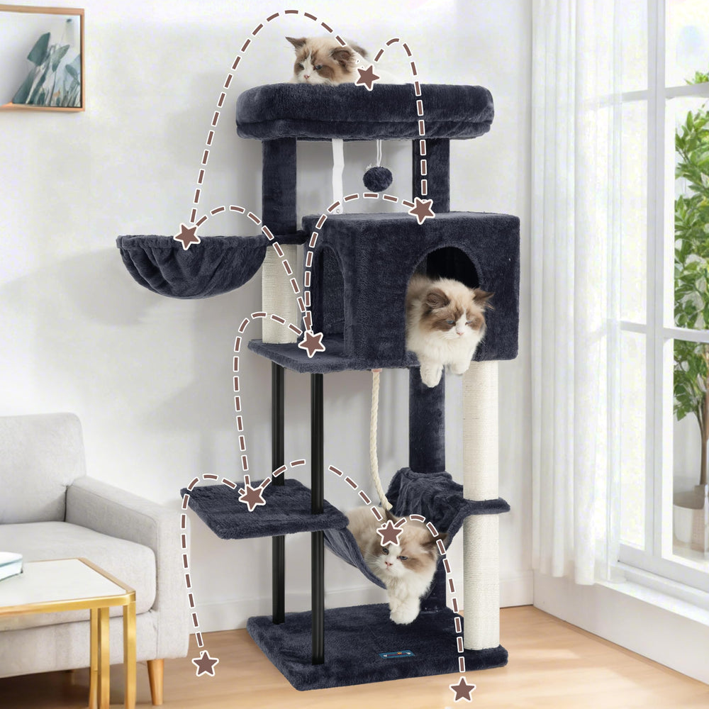 Gitelsnour Arbol Gatos, cuerda de sisal natural para rascar.