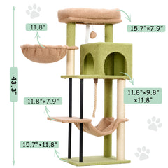 Gitelsnour arbol gatos: hamaca colgante para relajarse cómodo.