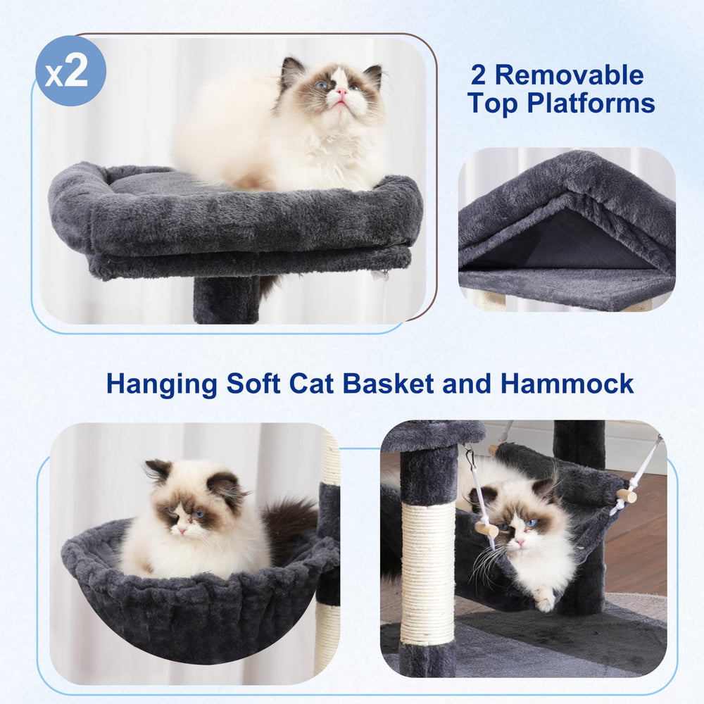 Gitelsnour árbol gatos 71 hamaca para relajarse.