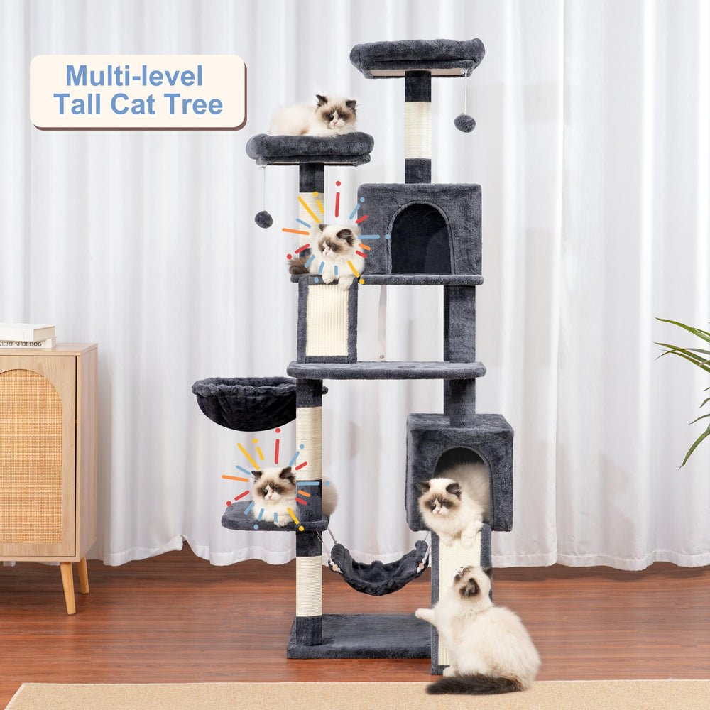 Gitelsnour árbol gatos 71 plataformas altas para vigilar.
