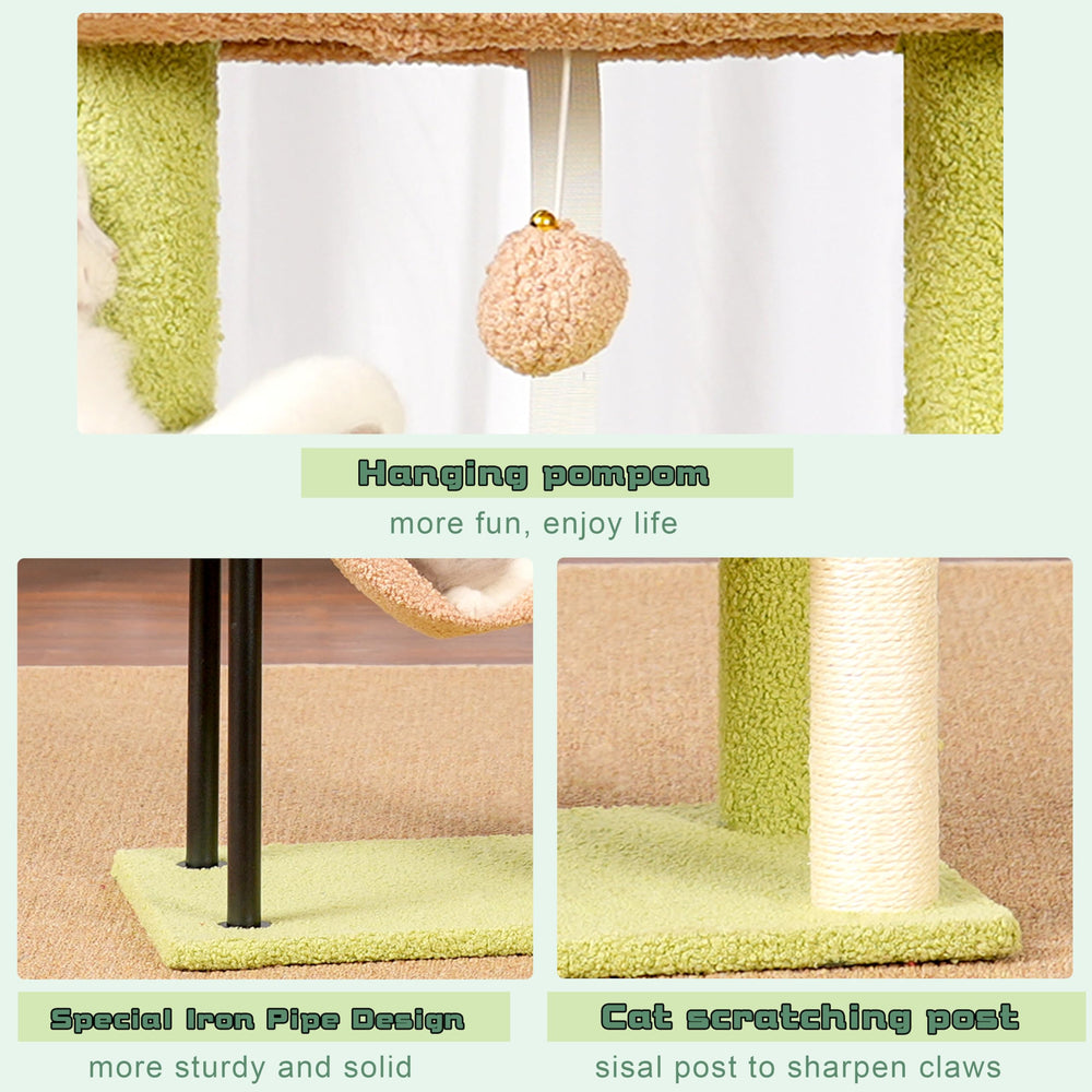 Gitelsnour arbol gatos: instalación fácil con instrucciones claras.