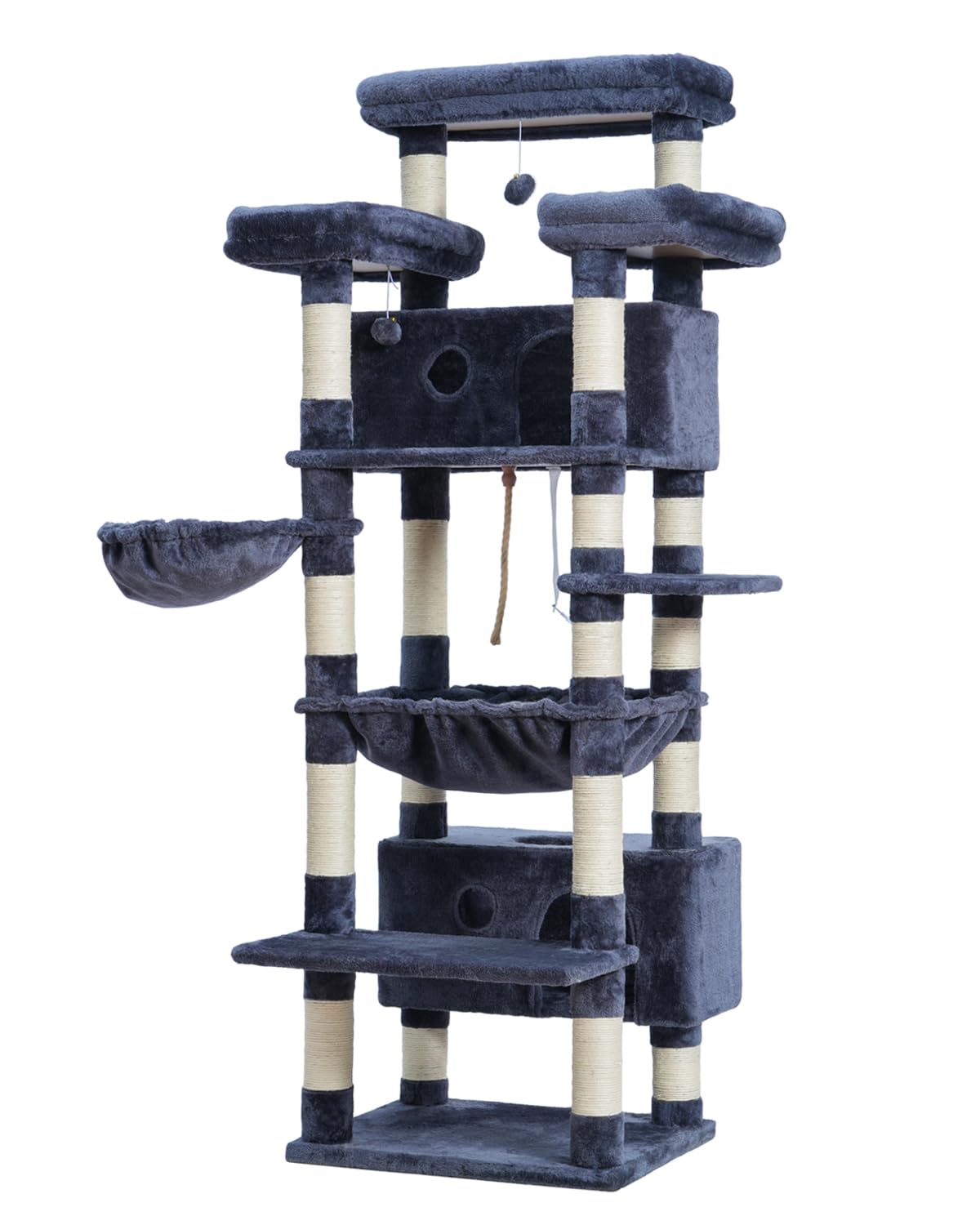 Gitelsnour árbol para gatos, montaje sencillo y estable en cualquier habitación.