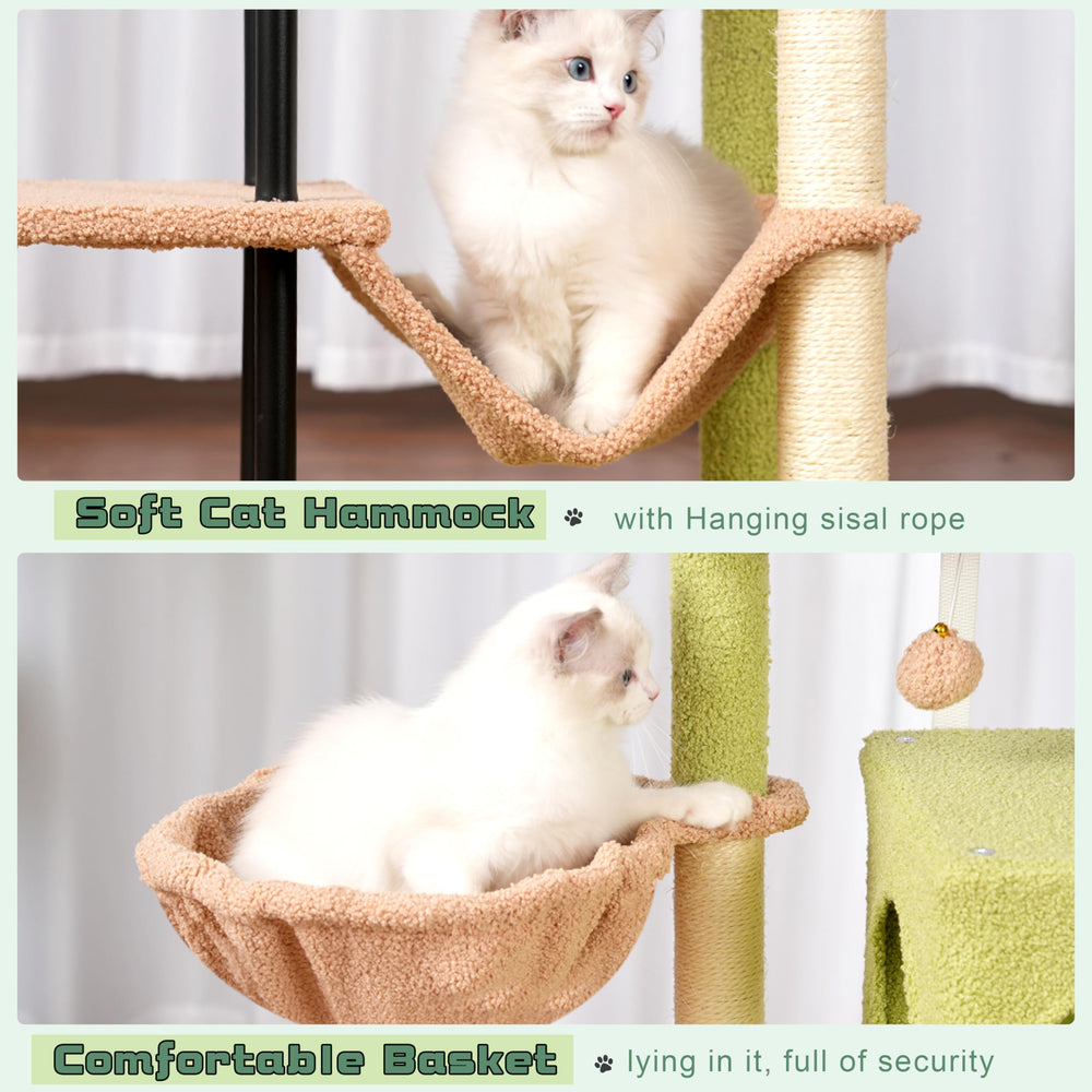 Gitelsnour arbol gatos: tejido suave de felpa para mayor comodidad.